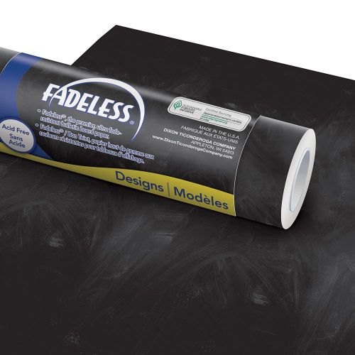 Fadeless® Bulletin Board Art Paper 47.25" X 12' - Chalkboard-Bulletin Board Paper - Fadeless-Tools 4 Teaching-Classroom Decor and More