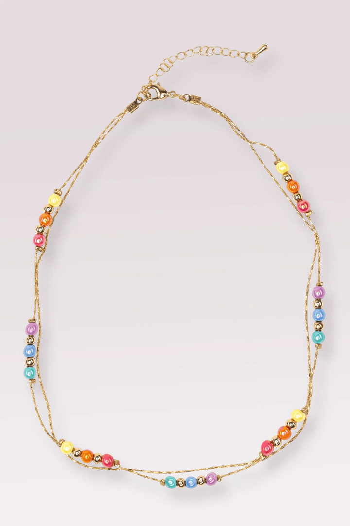 Boutique Golden Rainbow Necklace-Dress Up & Jewelry-Tools 4 Teaching-Classroom Decor and More