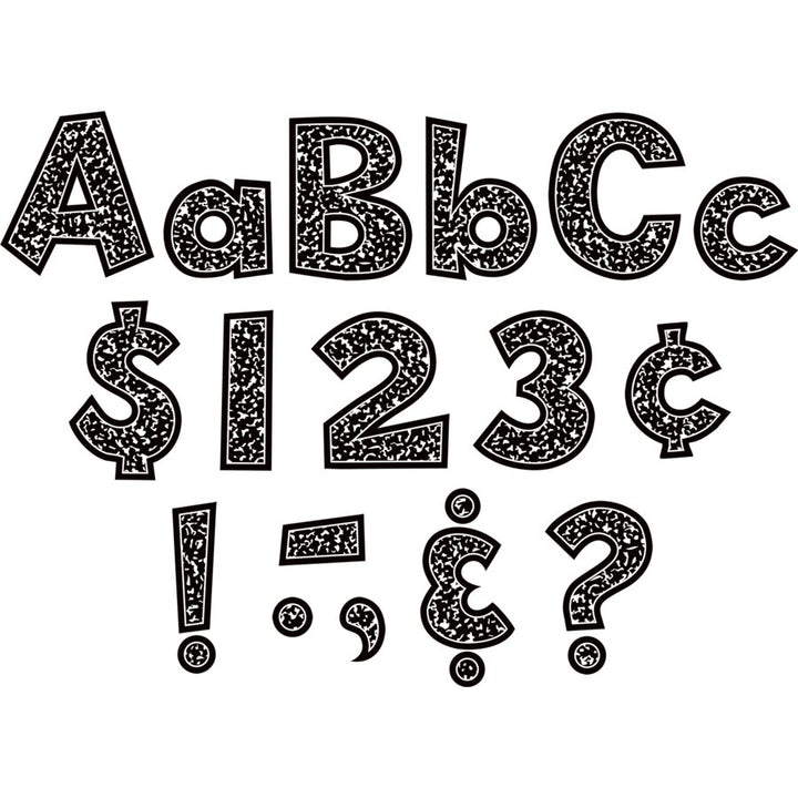 Composition 4" Fun Font Letters Combo Pack-Letters-Tools 4 Teaching-Classroom Decor and More