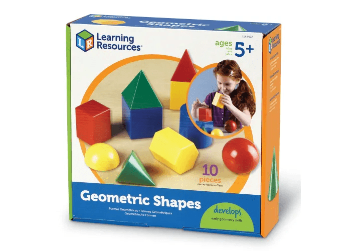 Large Plastic Geometric Shapes-Fractions, Geometry & Measurement-Tools 4 Teaching-Classroom Decor and More