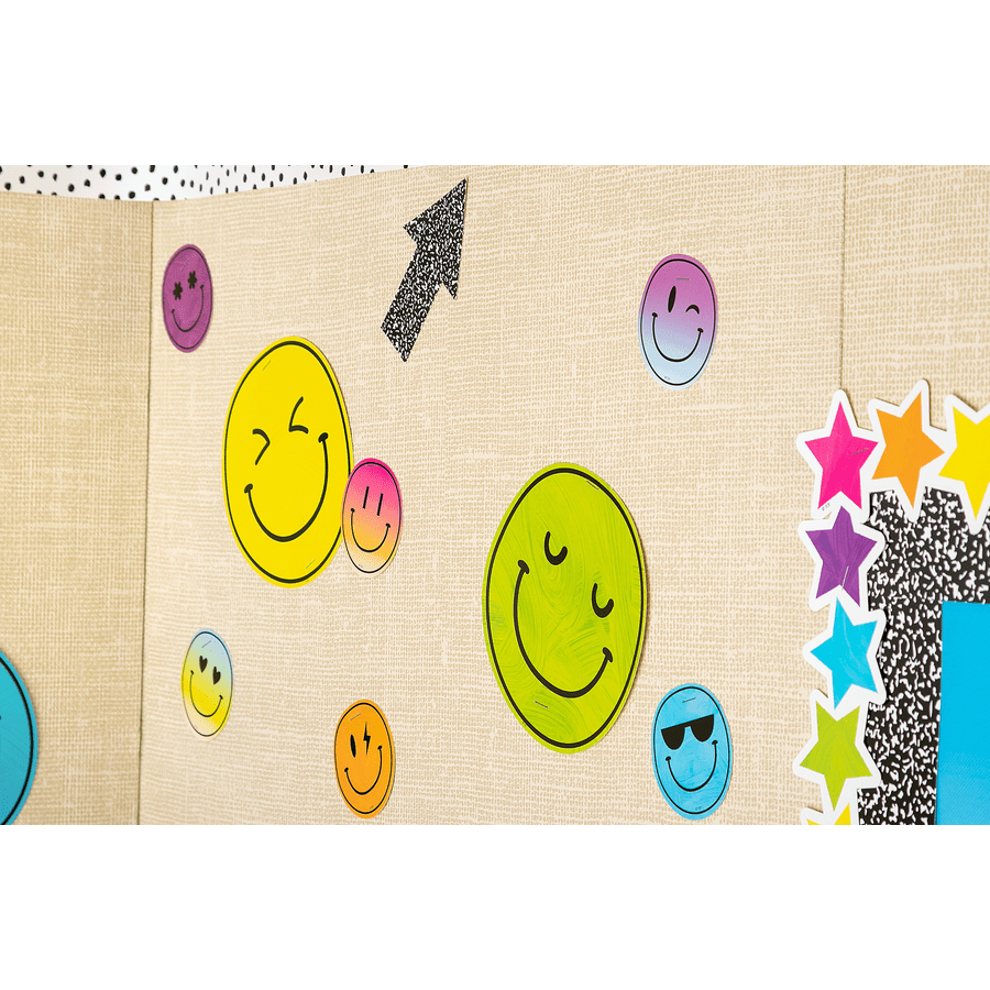 Brights 4Ever Smiley Faces Accents-Accents-Tools 4 Teaching-Classroom Decor and More