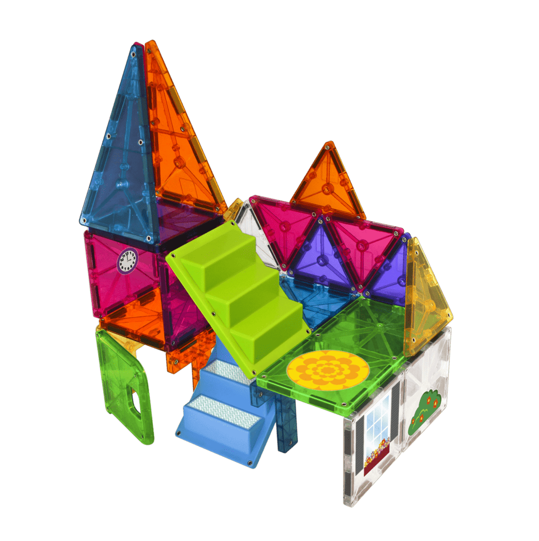 *Magna-Tiles® House 28-Piece Set-Magnatiles-Tools 4 Teaching-Classroom Decor and More