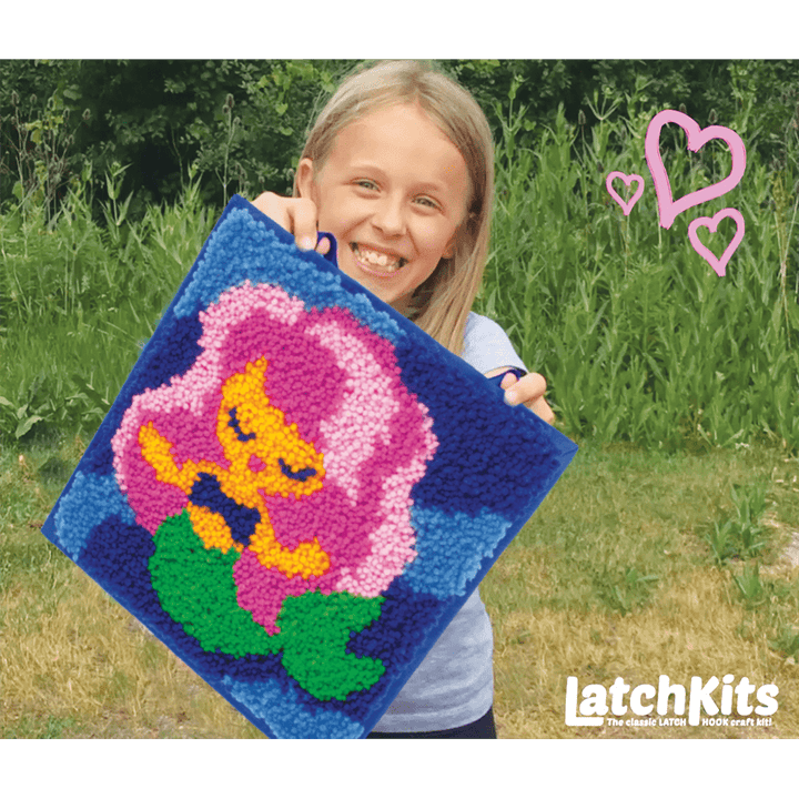 Latchkits™Mermaid Latch Hook Kit-Craft Activity-Tools 4 Teaching-Classroom Decor and More