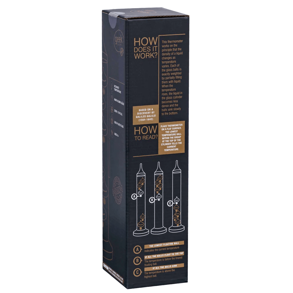 The Galileo Thermometer 11"-Science & STEM-Tools 4 Teaching-Classroom Decor and More