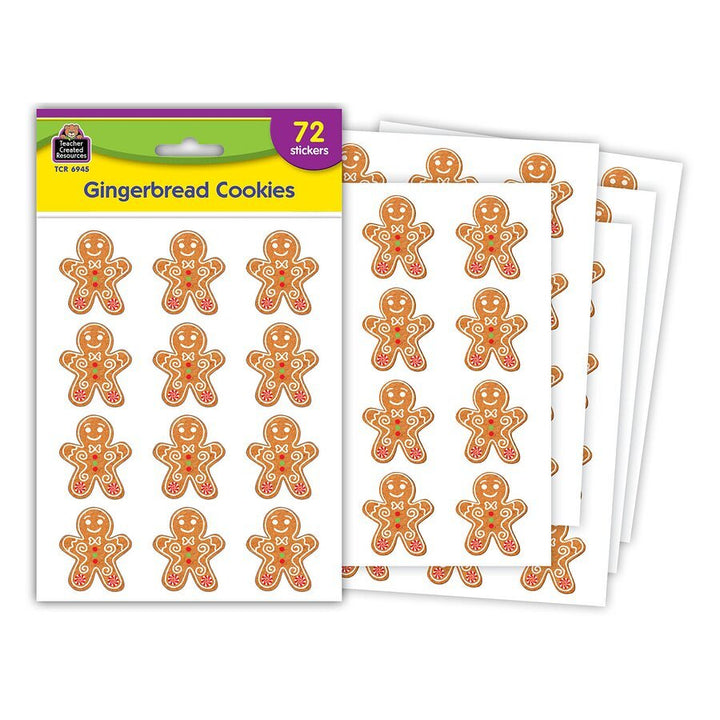 Gingerbread Cookie Stickers-Tools 4 Teaching-Classroom Decor and More
