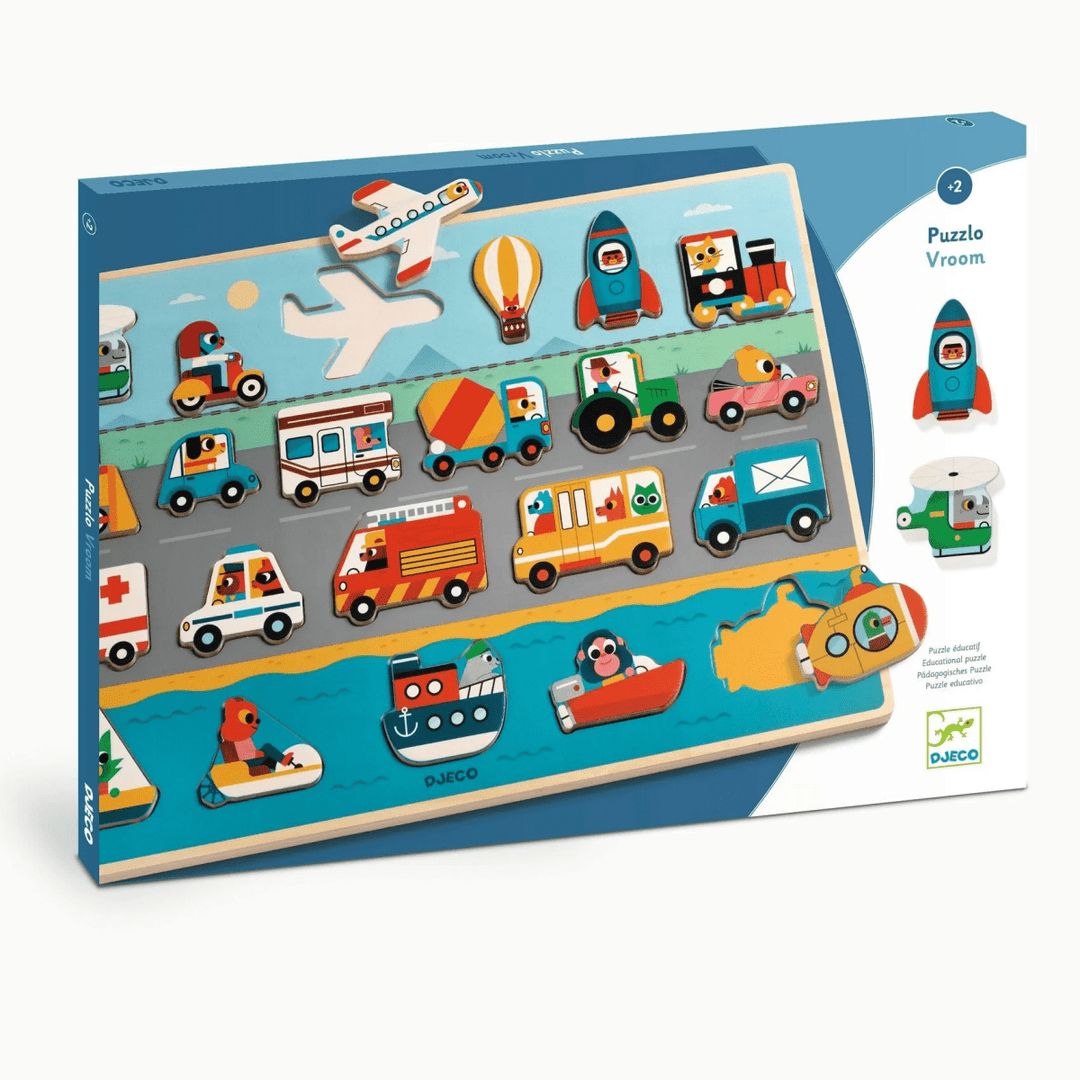 Puzzle Vroom-Puzzles-Tools 4 Teaching-Classroom Decor and More