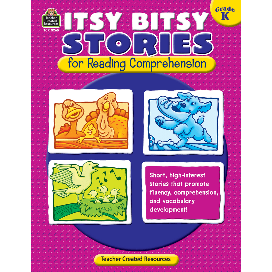 Itsy Bitsy Stories for Reading Comprehension-Subjects - Reading - Reading Books-Tools 4 Teaching-Classroom Decor and More