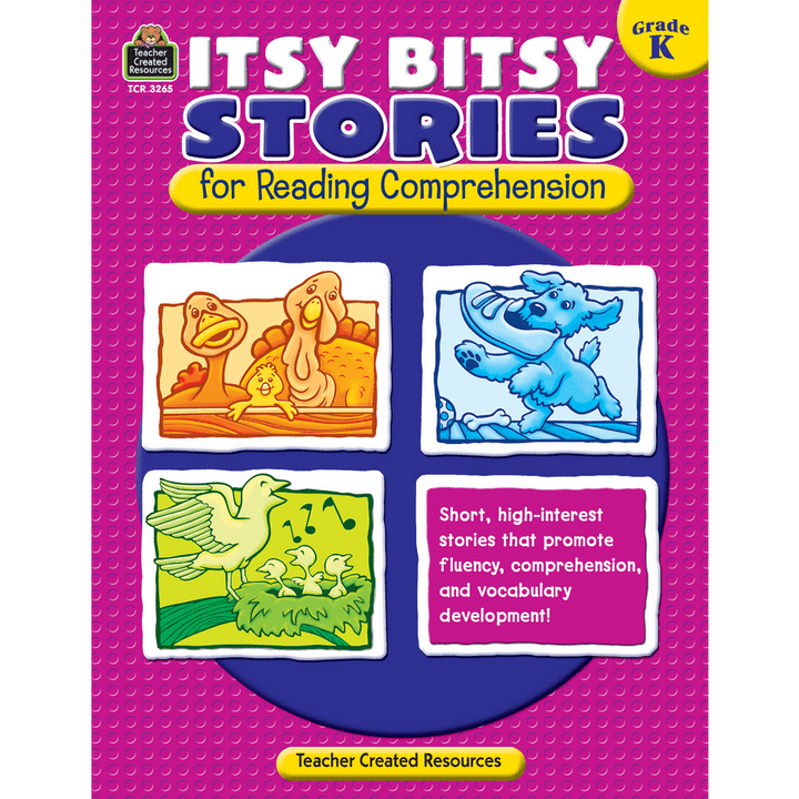 Itsy Bitsy Stories for Reading Comprehension-Subjects - Reading - Reading Books-Tools 4 Teaching-Classroom Decor and More