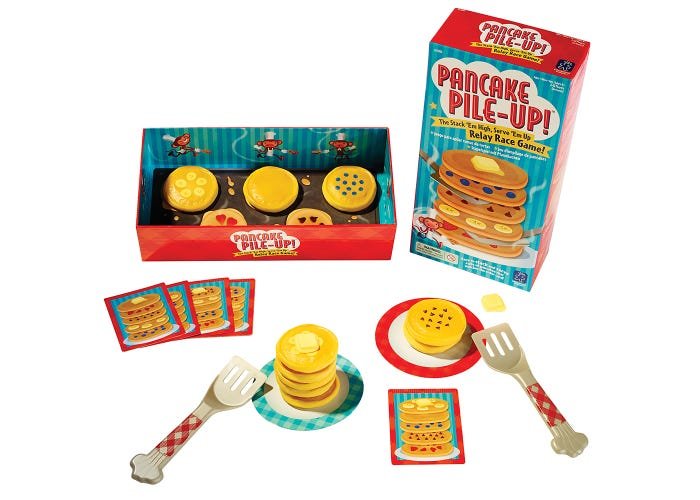 Pancake Pile-Up!™ Relay Game-Games-Tools 4 Teaching-Classroom Decor and More