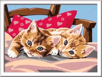 CREART Two Cuddly Cats-Craft Activity-Tools 4 Teaching-Classroom Decor and More