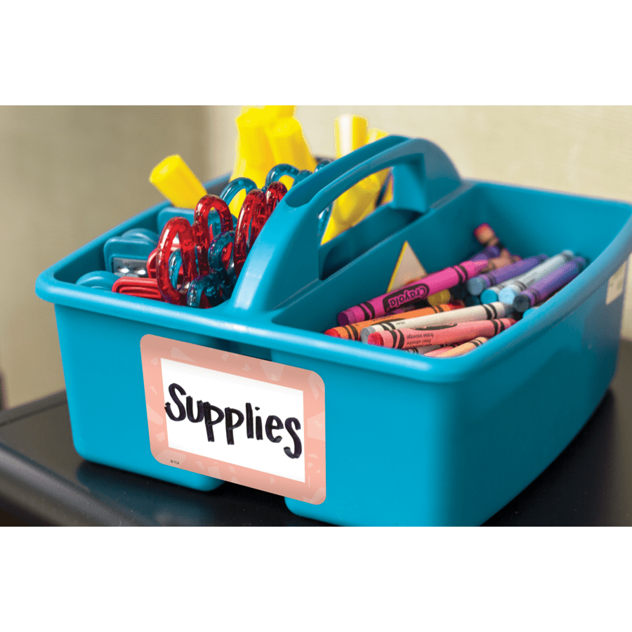 Terrazzo Tones Name Tags/Labels - Multi-Pack-Nameplates &amp; Name Tags-Tools 4 Teaching-Classroom Decor and More