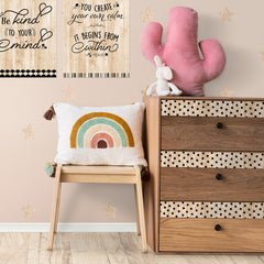 *Core Decor Polka Dots on Wood EZ Border-Borders-Tools 4 Teaching-Classroom Decor and More