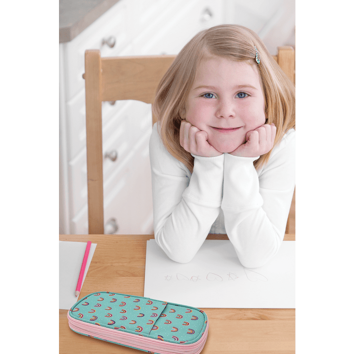 Oh Happy Day Rainbows Pencil Case-Classroom Essentials-Tools 4 Teaching-Classroom Decor and More