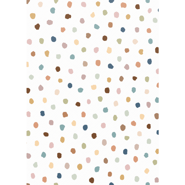 Better Than Paper® Bulletin Board Roll: Everyone is Welcome Painted Dots-Bulletin Board Paper - Better Than Paper-Tools 4 Teaching-Classroom Decor and More