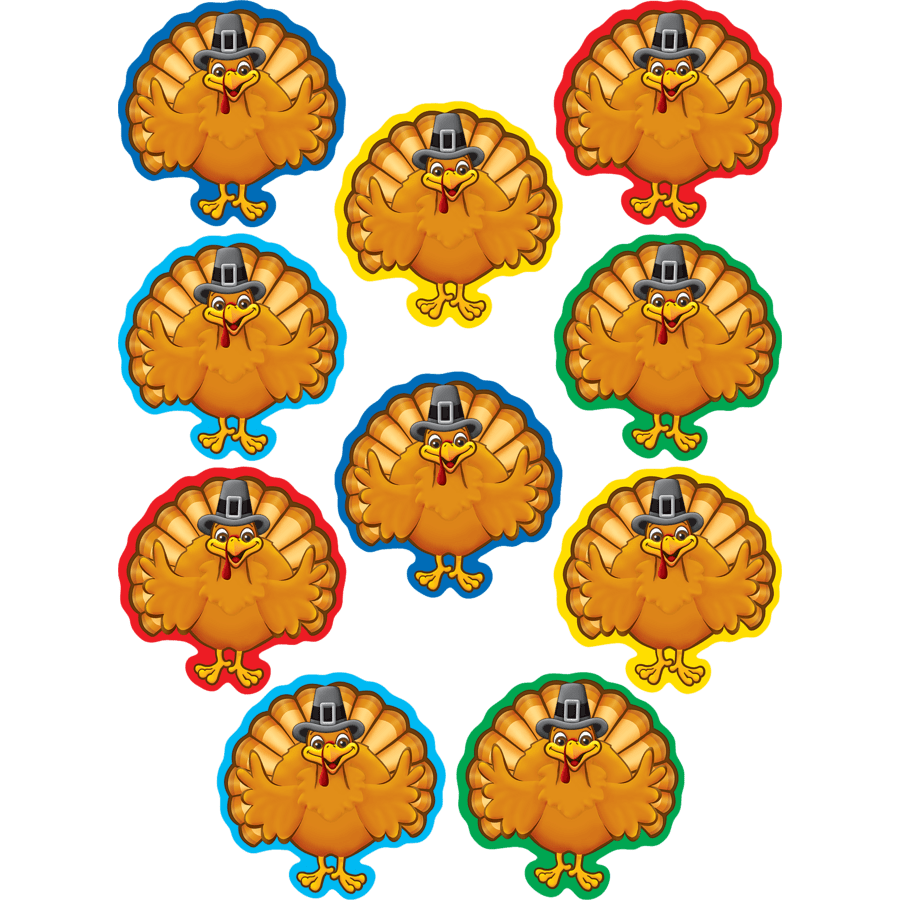 Turkey Accents-Accents-Tools 4 Teaching-Classroom Decor and More