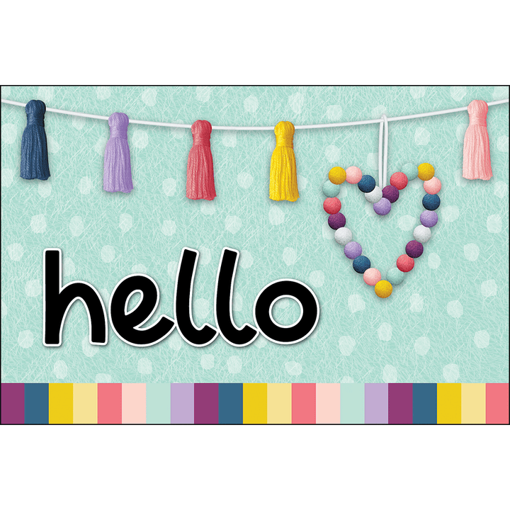 *Oh Happy Day Hello Postcards-Postcards-Tools 4 Teaching-Classroom Decor and More