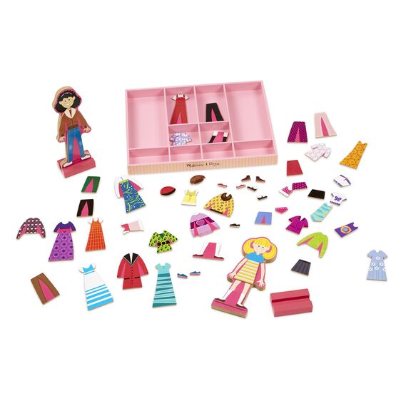 Abby & Emma Magnetic Dress-Up-Dress Up & Jewelry-Tools 4 Teaching-Classroom Decor and More
