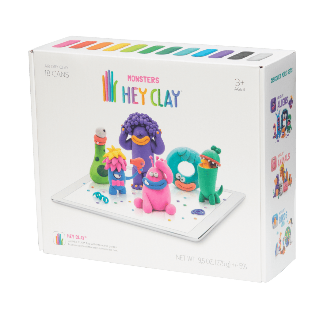 Hey Clay - Monsters-Craft Activity-Tools 4 Teaching-Classroom Decor and More