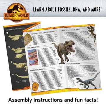 Jurassic World: Dominion Dinosaur Dig - Blue, T. Rex, and Amber-Science & STEM-Tools 4 Teaching-Classroom Decor and More