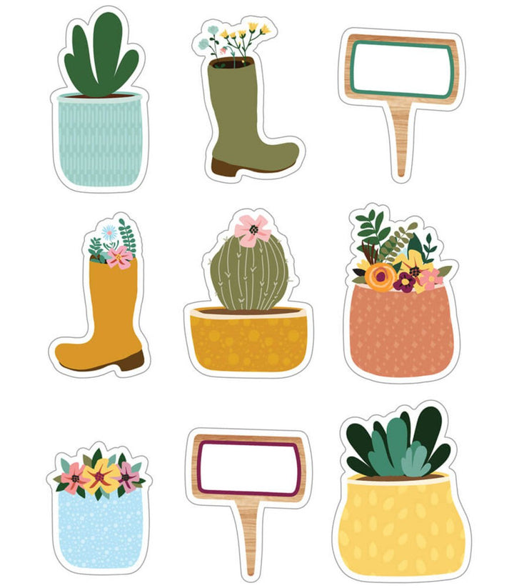 *Grow Together Boots, Pots, and Garden Signs Cutouts-Accents-Tools 4 Teaching-Classroom Decor and More
