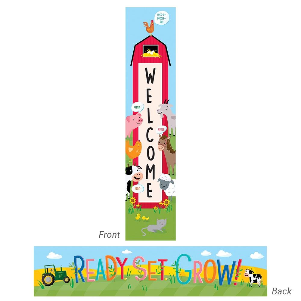 Farm Welcome Banner-Banner-Tools 4 Teaching-Classroom Decor and More