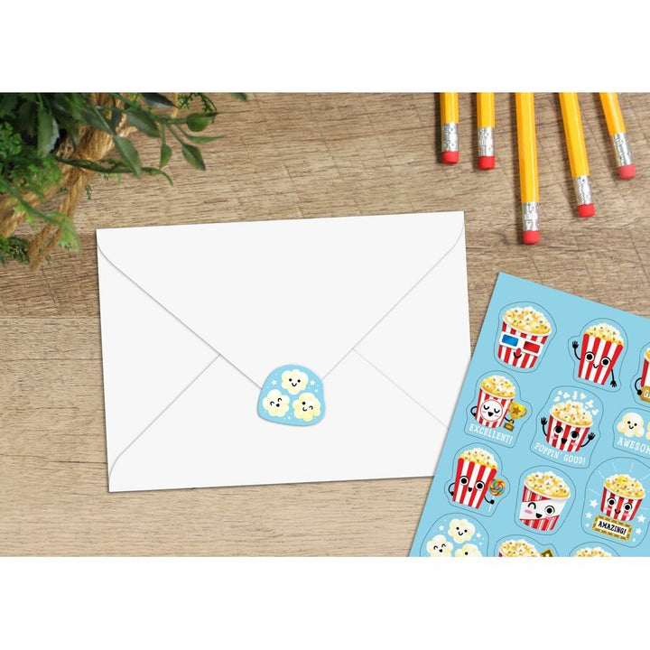Popcorn Smelly Stickers-Stickers-Tools 4 Teaching-Classroom Decor and More