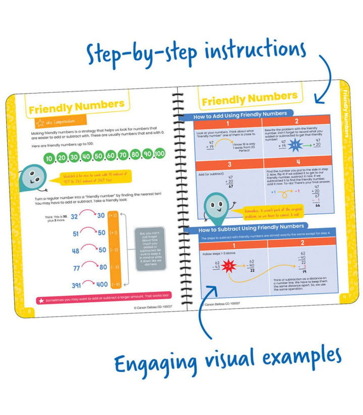 Addition & Subtraction Strategies Resource Book Grade 2-3 Spiral-Math Books-Tools 4 Teaching-Classroom Decor and More