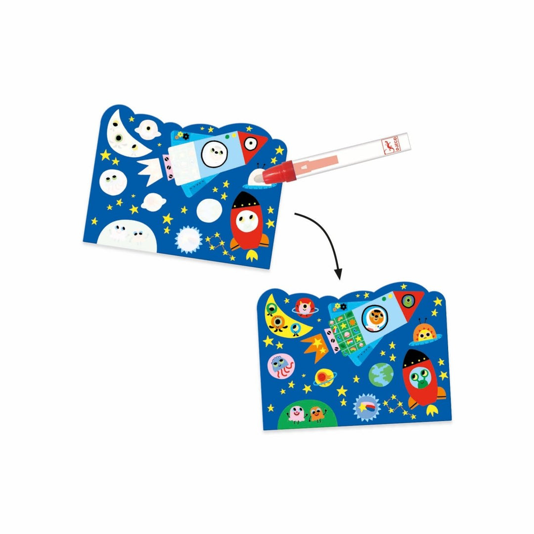 Hidden in the Sky Paint with Water Activity Set-Craft Activity-Tools 4 Teaching-Classroom Decor and More