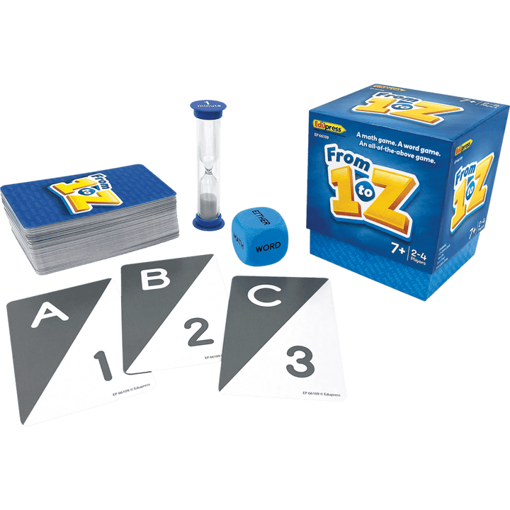 *From 1 to Z Card Game-Games-Tools 4 Teaching-Classroom Decor and More