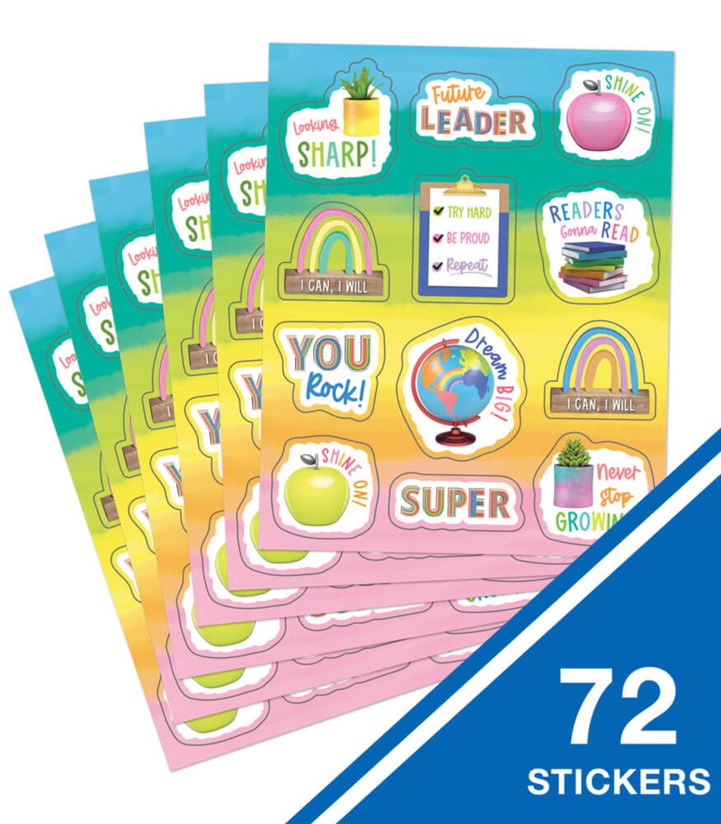 *Creatively Inspired Motivators Shape Stickers-Stickers-Tools 4 Teaching-Classroom Decor and More