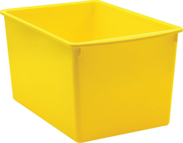 Plastic Multi-Purpose Bin: Yellow-Organization-Tools 4 Teaching-Classroom Decor and More