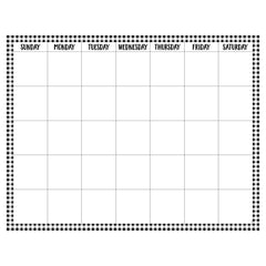Buffalo Check Calendar Chart-Charts-Tools 4 Teaching-Classroom Decor and More