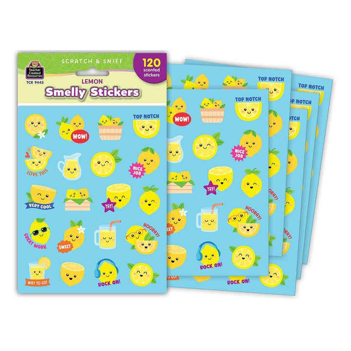 Lemon Smelly Stickers-Stickers-Tools 4 Teaching-Classroom Decor and More