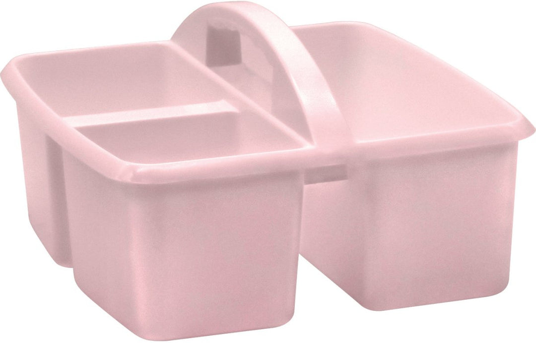 Plastic Storage Caddy: Blush-Organization-Tools 4 Teaching-Classroom Decor and More