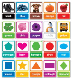 Colors and Shapes in Photos Bulletin Board Set-Bulletin Board Sets-Tools 4 Teaching-Classroom Decor and More