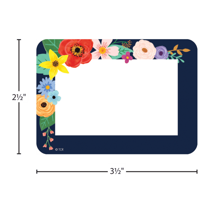 Wildflowers Name Tags/Labels - Multi-Pack-Nameplates &amp; Name Tags-Tools 4 Teaching-Classroom Decor and More