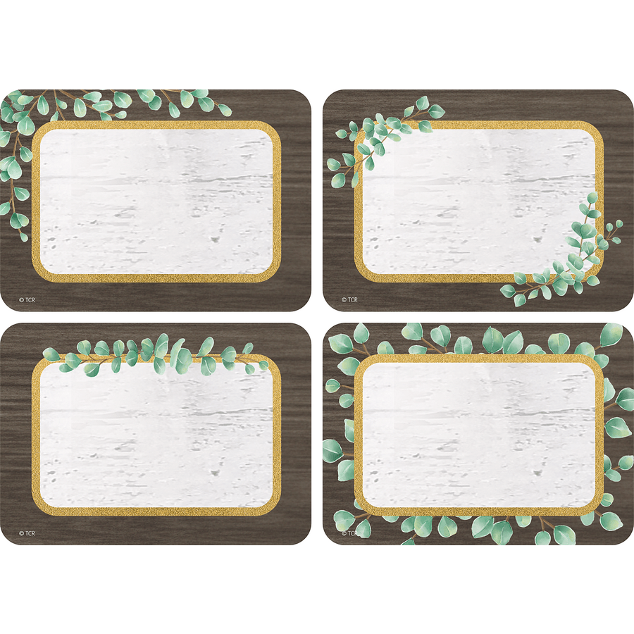 Eucalyptus Name Tags/Labels - Multi-Pack-Nameplates & Name Tags-Tools 4 Teaching-Classroom Decor and More