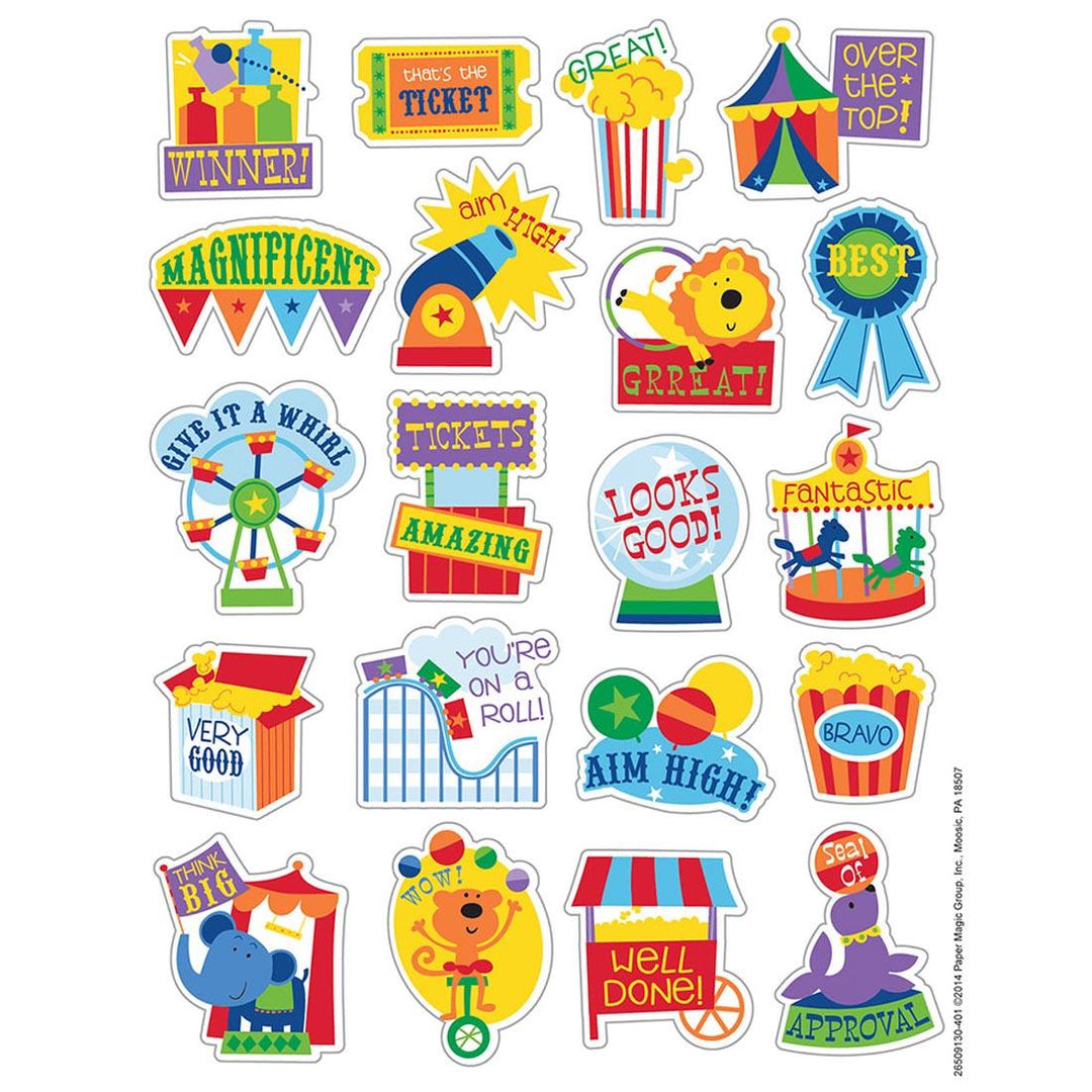 Popcorn Scented Stickers (Pack of 80)-Stickers-Tools 4 Teaching-Classroom Decor and More