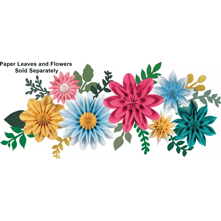 Green and Gold Paper Leaves-Accents-Tools 4 Teaching-Classroom Decor and More