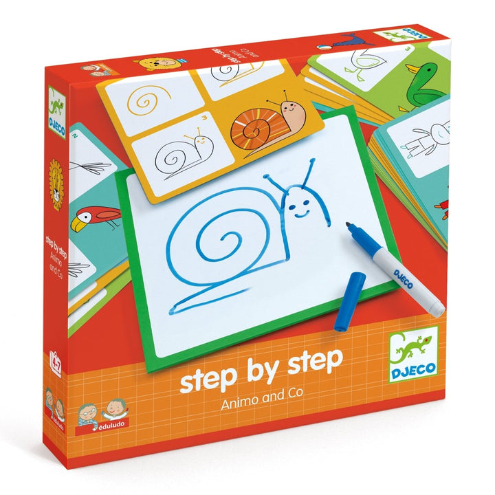 Animo & Co Learn to Draw Step by Step-Craft Activity-Tools 4 Teaching-Classroom Decor and More