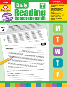Daily Reading Comprehension-Subjects - Reading - Reading Books-Tools 4 Teaching-Classroom Decor and More