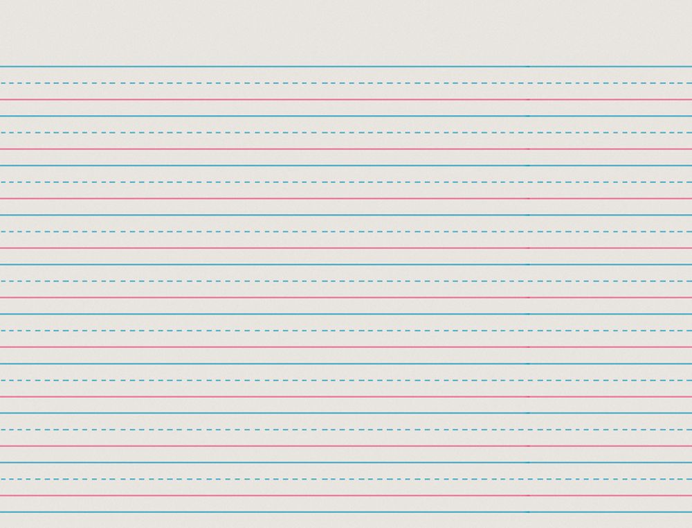 Pacon® Multi-Program Handwriting Tablet 10-1/2" X 8", Ruled Long D'nealian Grade 1 / Zaner-Bloser Grade 2, Long Way 100 Sheets-Story Paper-Tools 4 Teaching-Classroom Decor and More