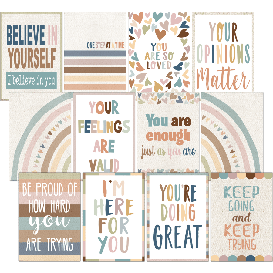 Everyone is Welcome Small Poster Pack-Bulletin Board Sets-Tools 4 Teaching-Classroom Decor and More