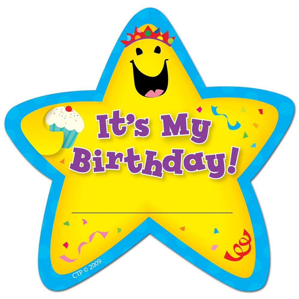 It's My Birthday! Star Badges-Birthday-Tools 4 Teaching-Classroom Decor and More