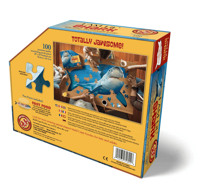 I AM LiL' SHARK 100 pcs Puzzle-Puzzles-Tools 4 Teaching-Classroom Decor and More