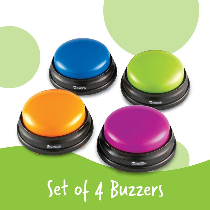 Answer Buzzers, Set of 4-Classroom Essentials-Tools 4 Teaching-Classroom Decor and More