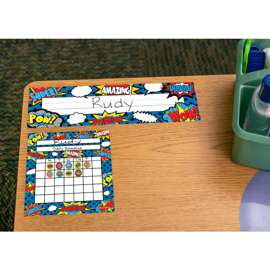 Superhero Incentive Charts-Incentive Charts-Tools 4 Teaching-Classroom Decor and More