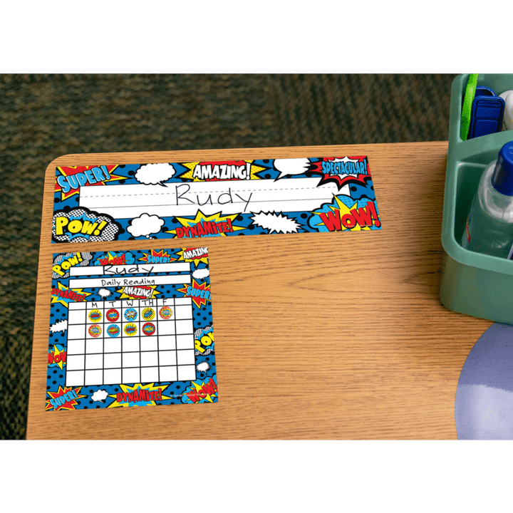 Superhero Incentive Charts-Incentive Charts-Tools 4 Teaching-Classroom Decor and More