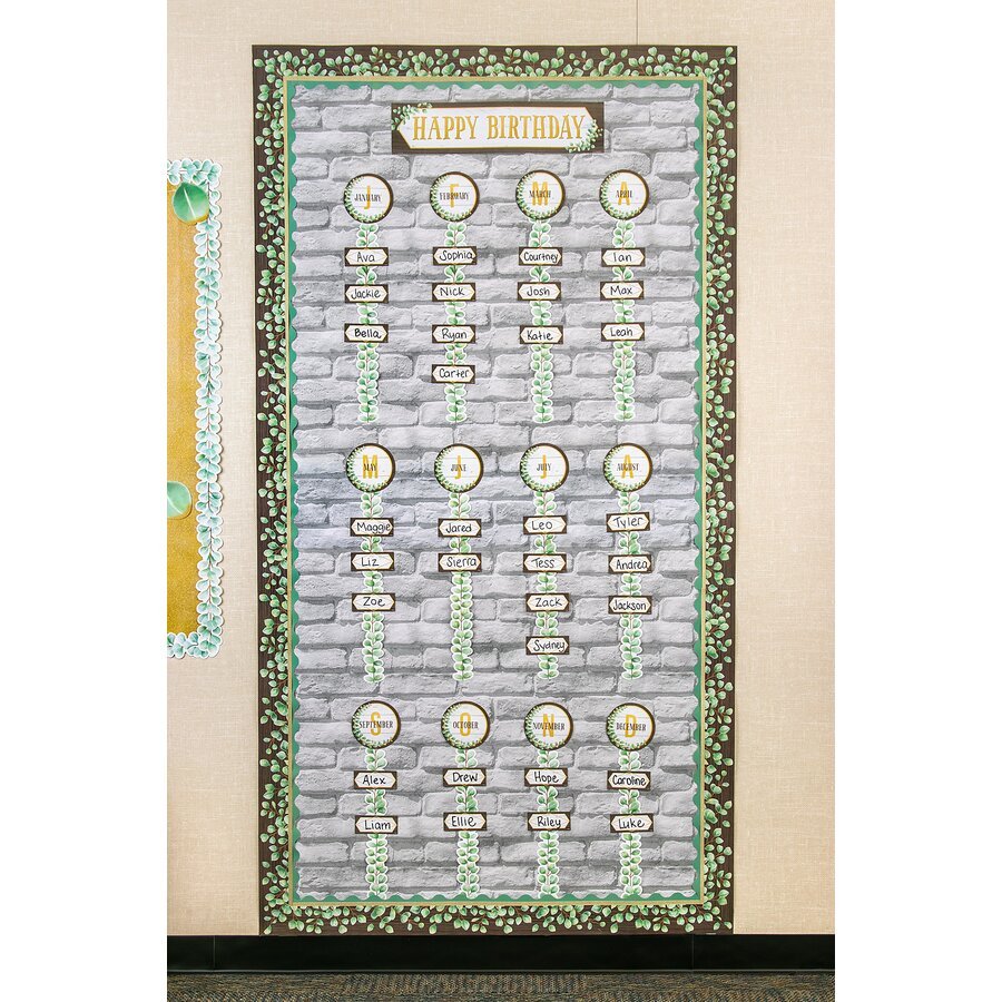 Better Than Paper® Bulletin Board Roll: White Brick-Bulletin Board Paper - Better Than Paper-Tools 4 Teaching-Classroom Decor and More