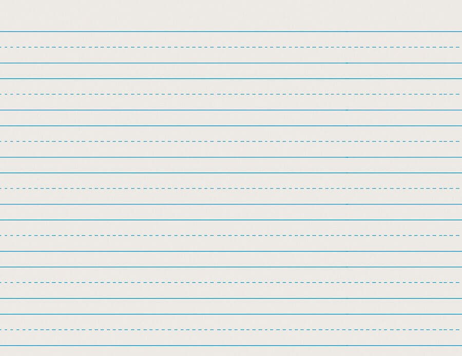 Pacon® Newsprint Handwriting Paper 11" X 8-1/2", Ruled Long Skip-A-Line, Grade 2 500 Sheets-Story Paper-Tools 4 Teaching-Classroom Decor and More